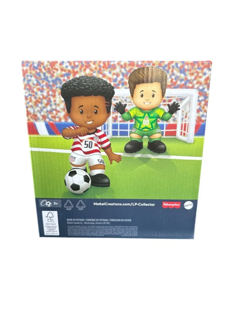 NIB Fisher Price Little People Collector US Soccer Special Edition Figures